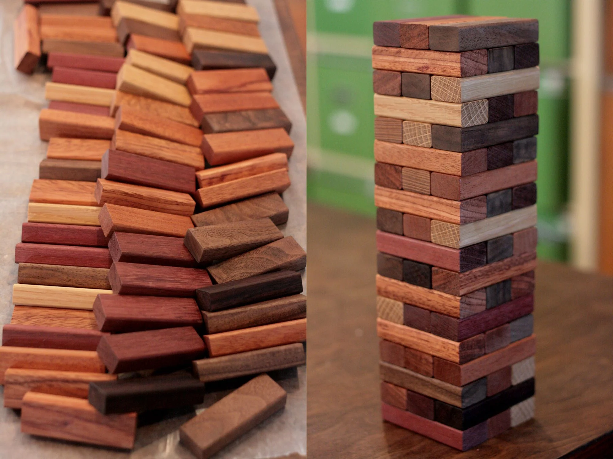 Custom Jenga Set for Personalized Parties and Branded Events