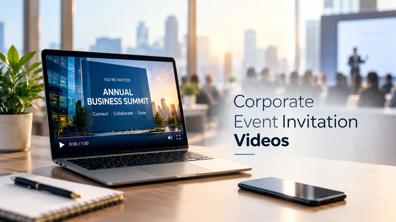 How Can Corporate Event Invitation Videos Impress?