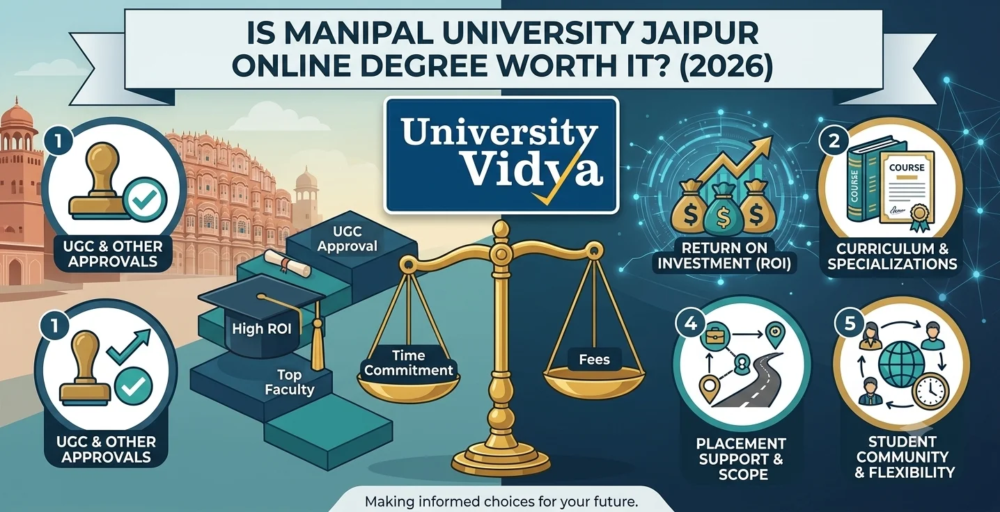 Is an Online Degree from Manipal University Jaipur Worth Your Time and Money?