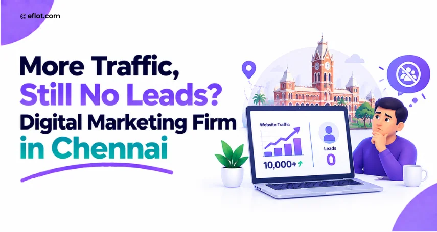 More Traffic, Still No Leads? Digital Marketing Firm in Chennai