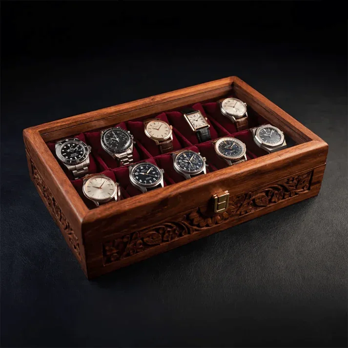 Best wooden watch box for collectors: A Handcrafted Way to Store Your Watches