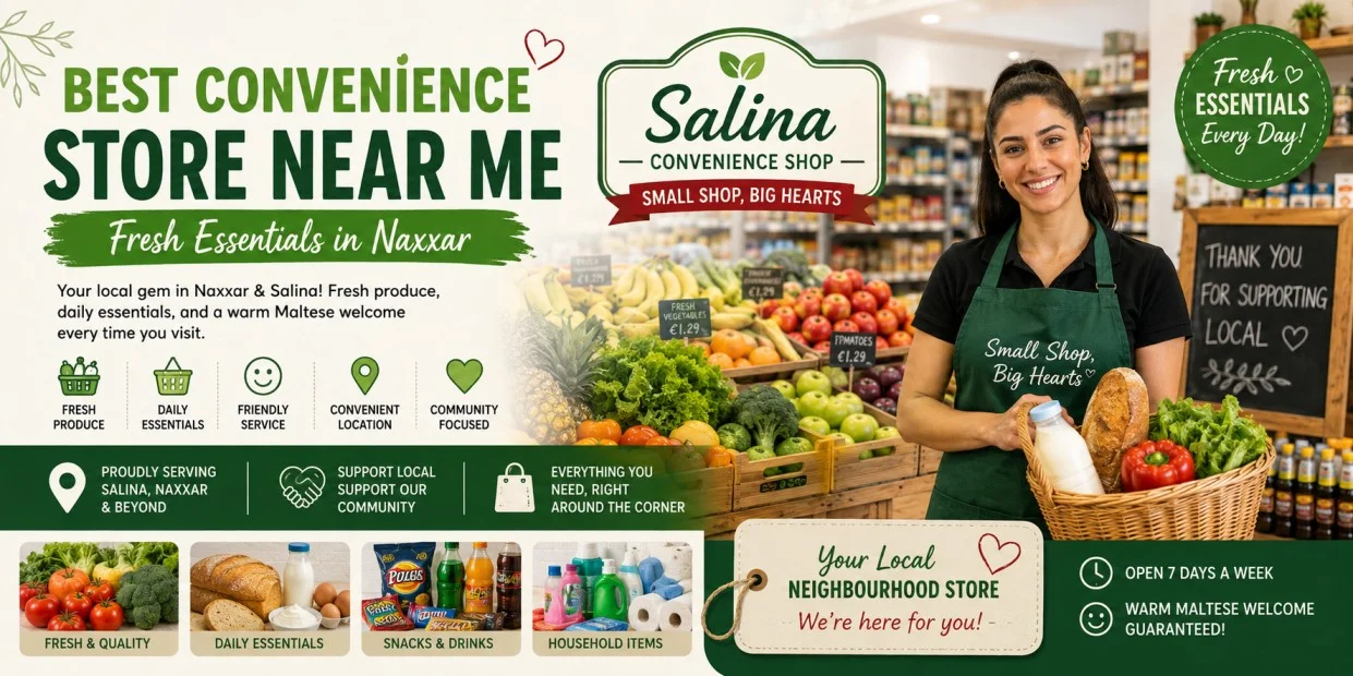Your Local Grocery Store Near Me in Salina, Naxxar | Shop Today