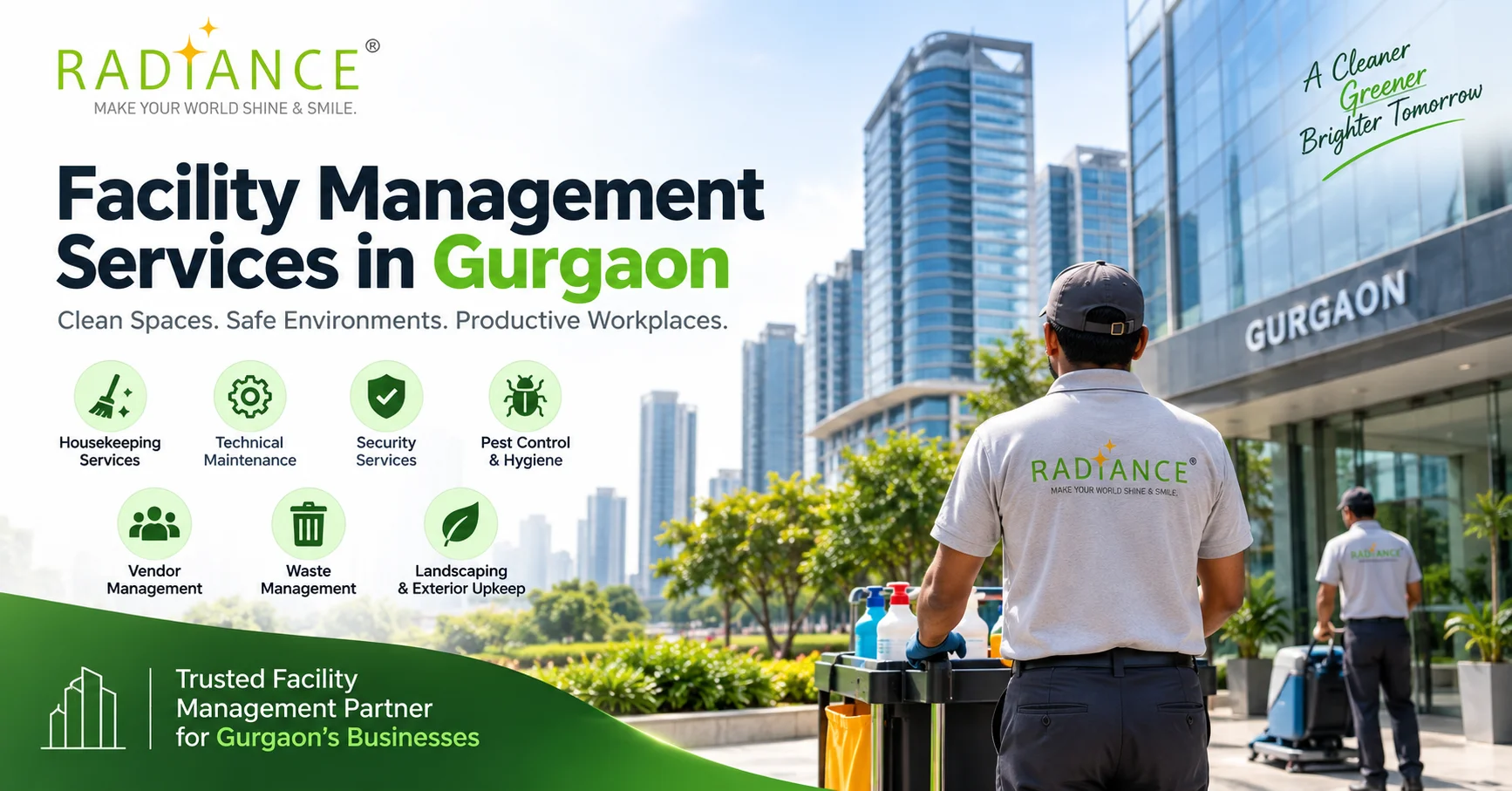 Why Gurgaon Businesses Are Turning to Professional Facility Management Services