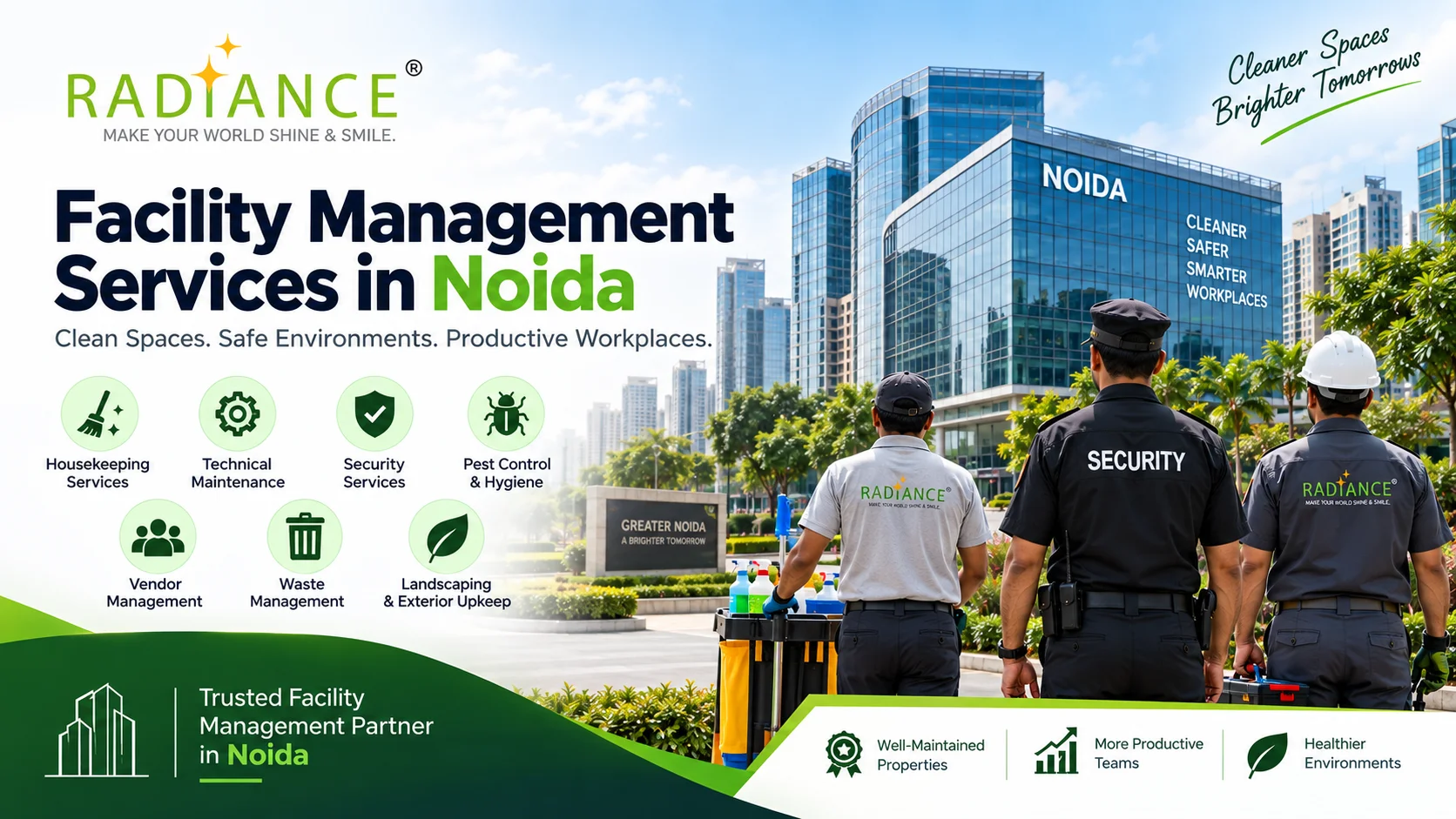 How to Choose the Right Facility Management Company in Noida