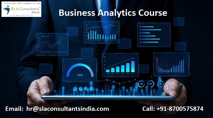 Business Analytics Course in Delhi for Developing Data-Backed Business Strategies | Free Alteryx, Prompt Engineering in Analytics & Gen AI Skills with IBM Certification Support by SLA Consultants India