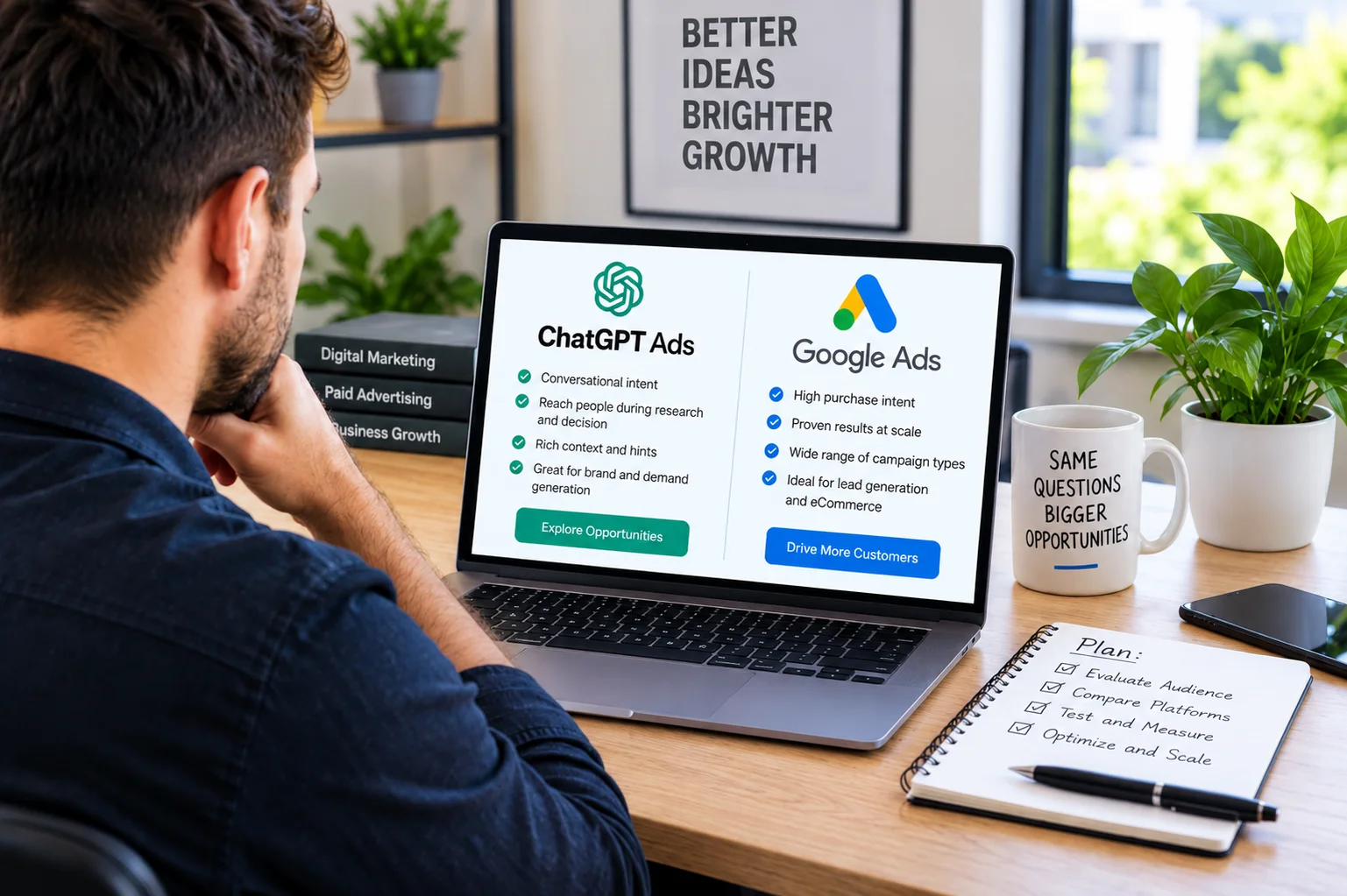 ChatGPT Ads vs Google Ads: Which Should Businesses Test First?