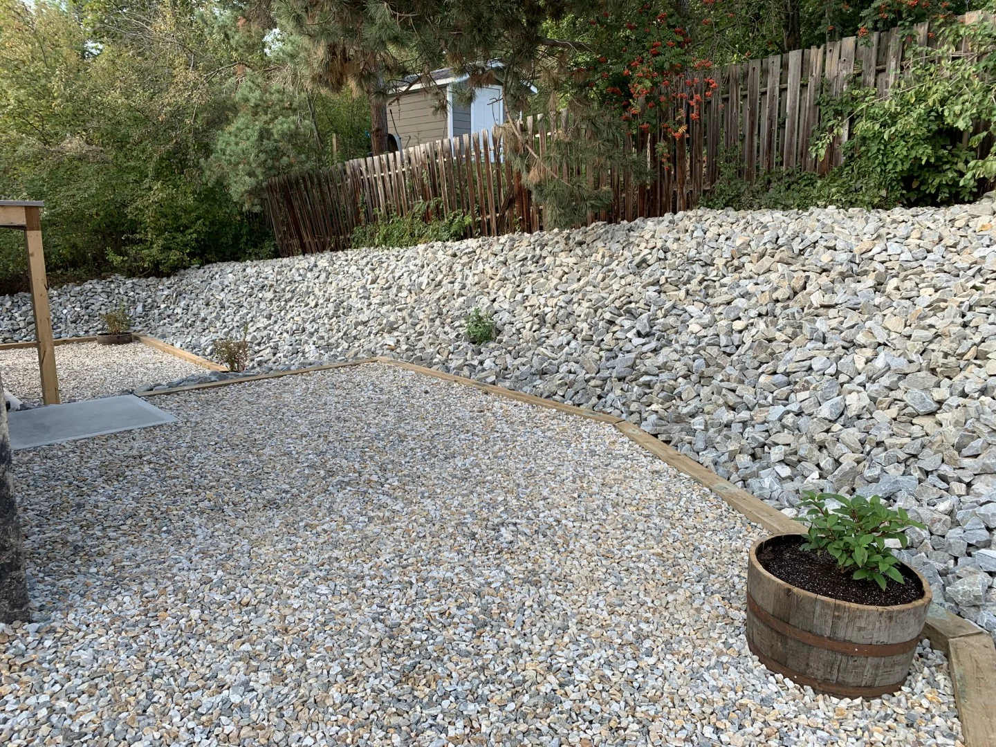 Designing for ten metres of snow: A different kind of landscaping problem