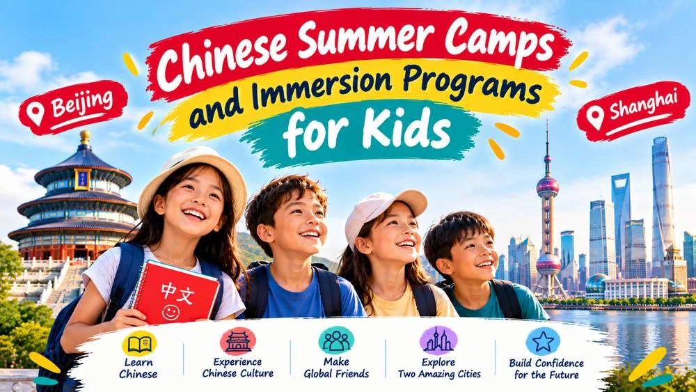 Chinese Summer Camps and Immersion Programs for Kids