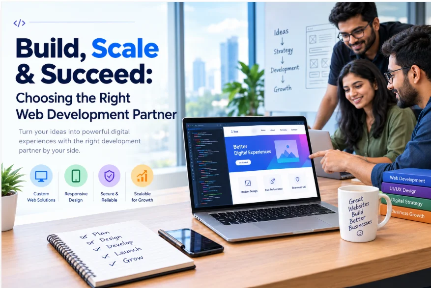 Build, Scale & Succeed: Choosing the Right Web Development Partner