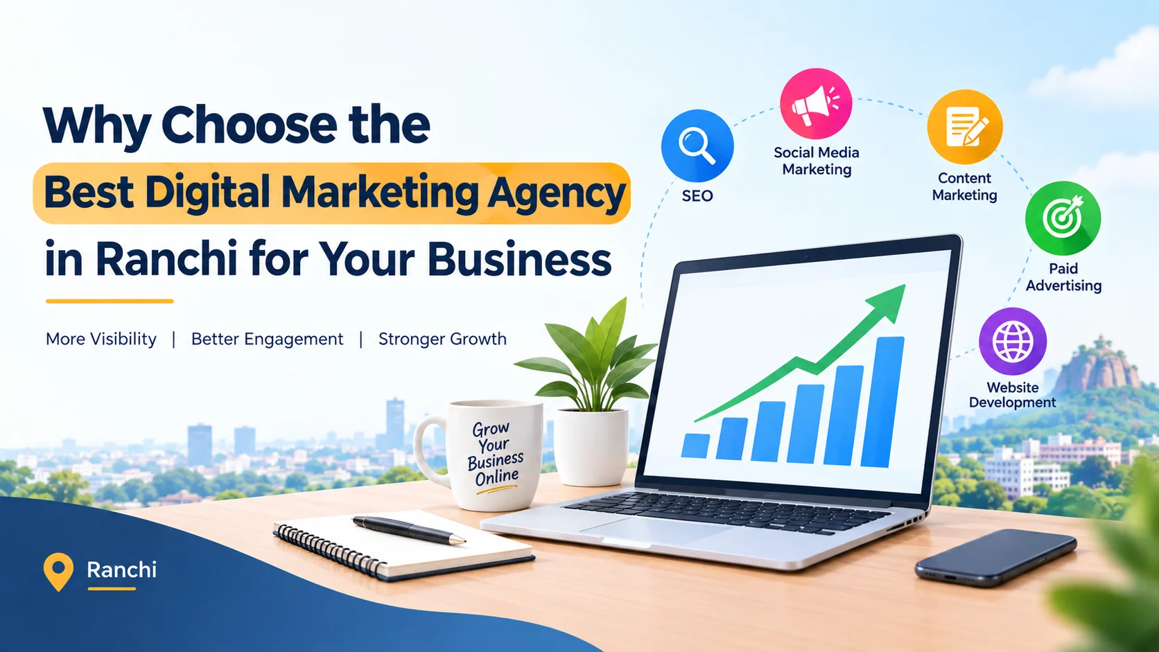 Why Choose the Best Digital Marketing Agency in Ranchi for Your Business