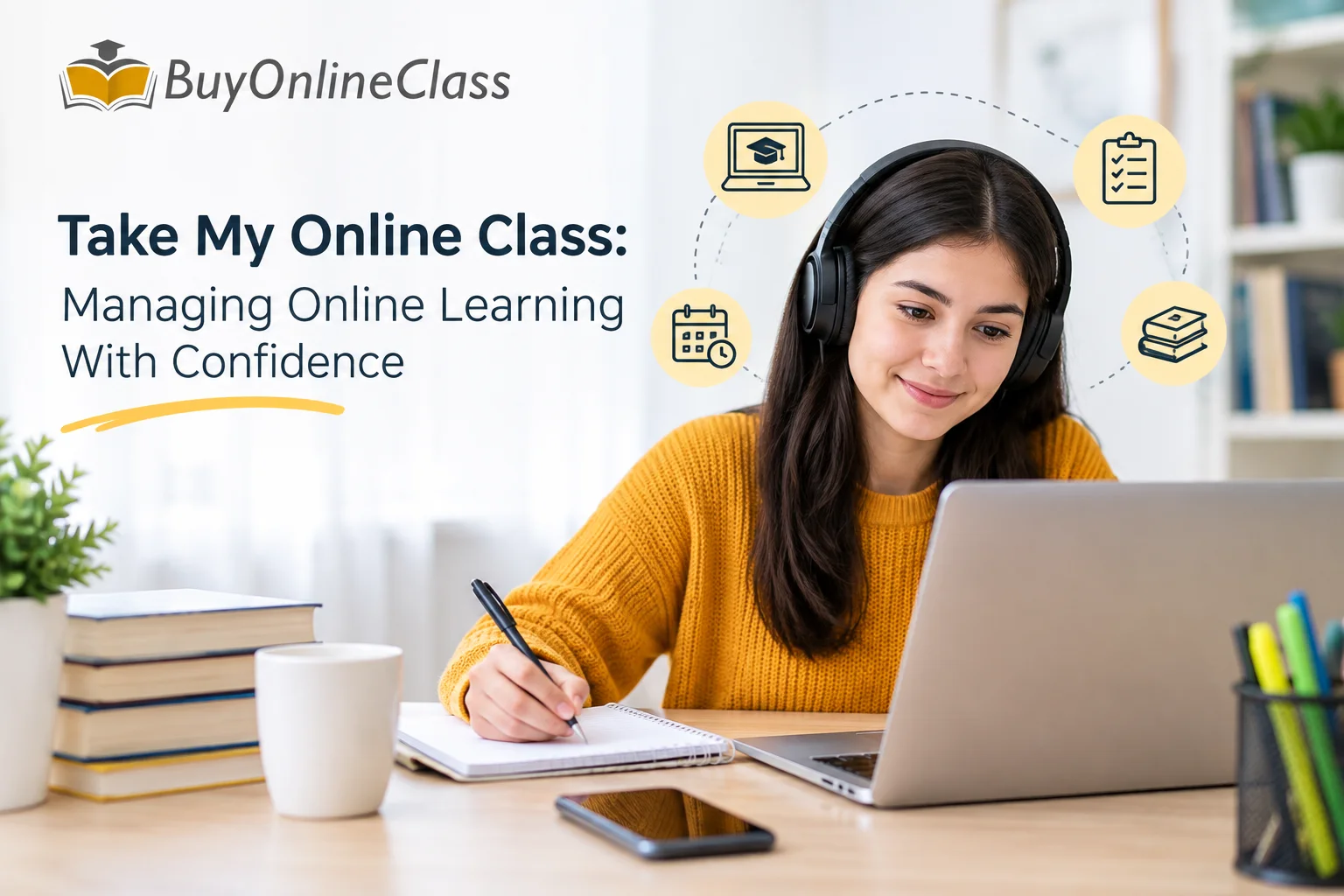 Take My Online Class: Managing Online Learning With Confidence