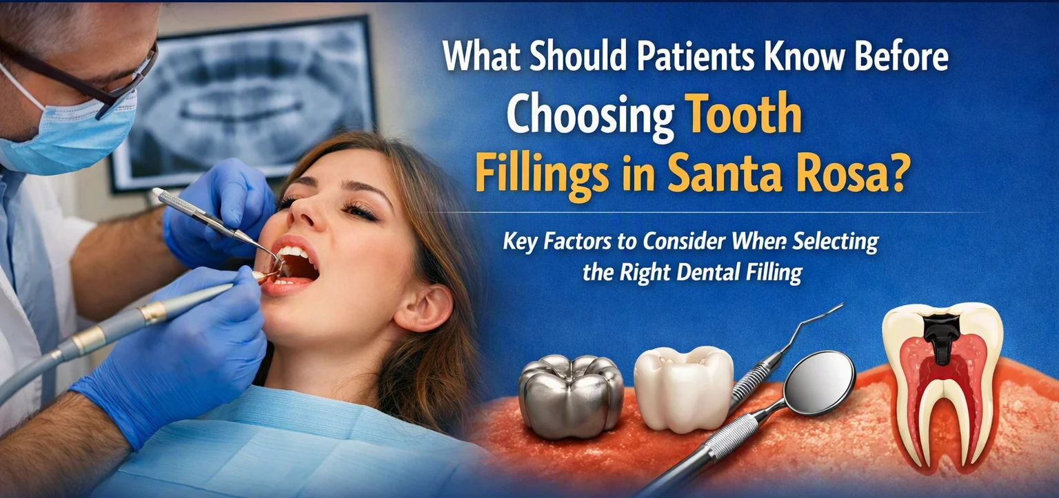 What Should Patients Know Before Choosing Tooth Fillings in Santa Rosa?