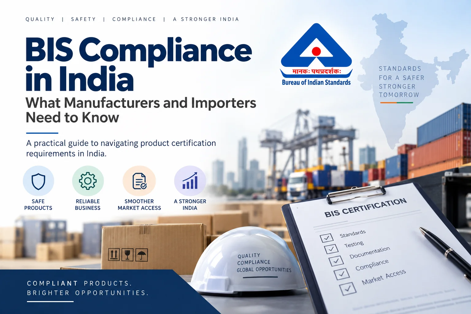BIS Certification in India: A Complete Guide for Manufacturers and Importers