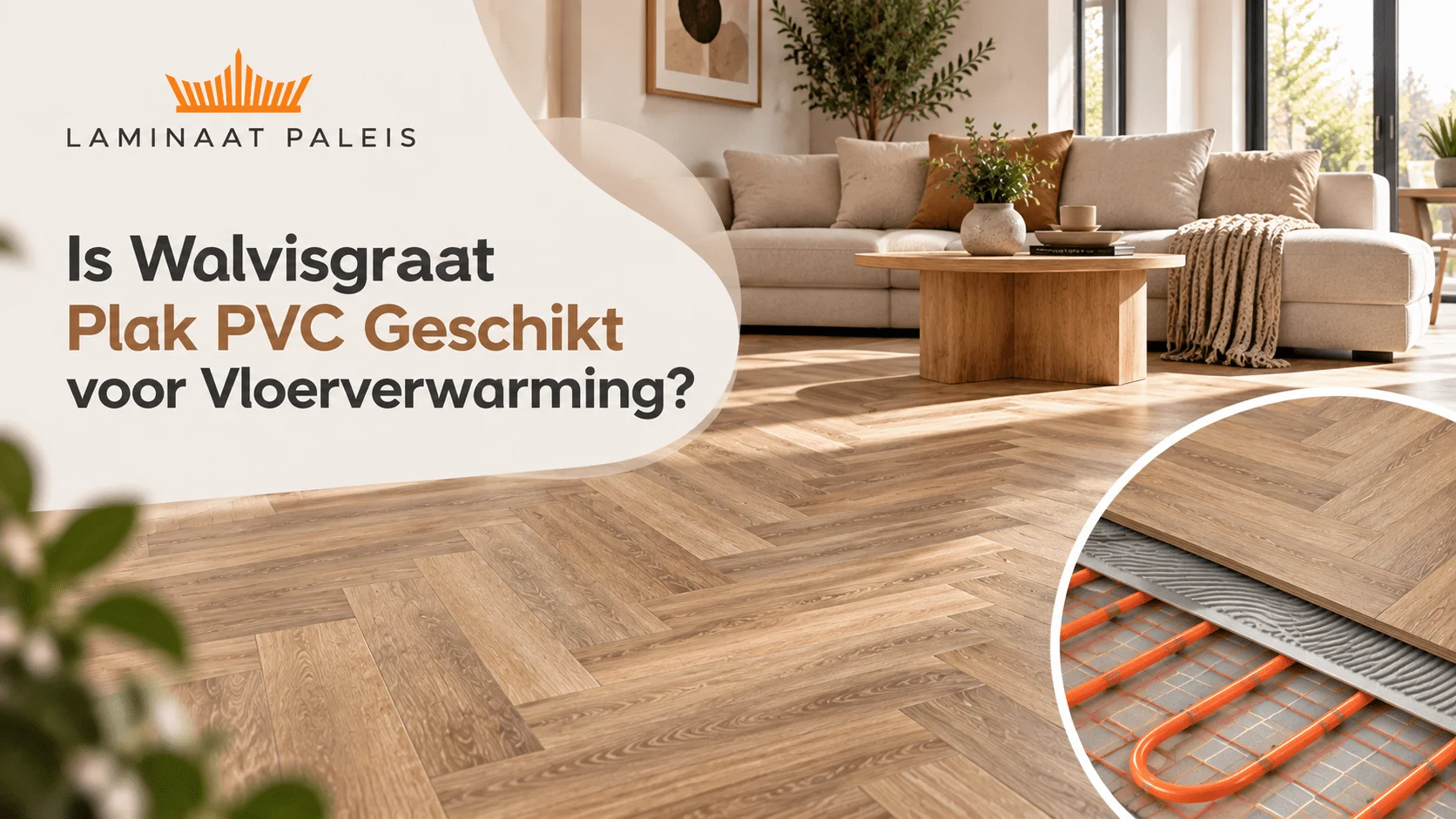 Is Walvisgraat Plak PVC Geschikt voor Vloerverwarming?