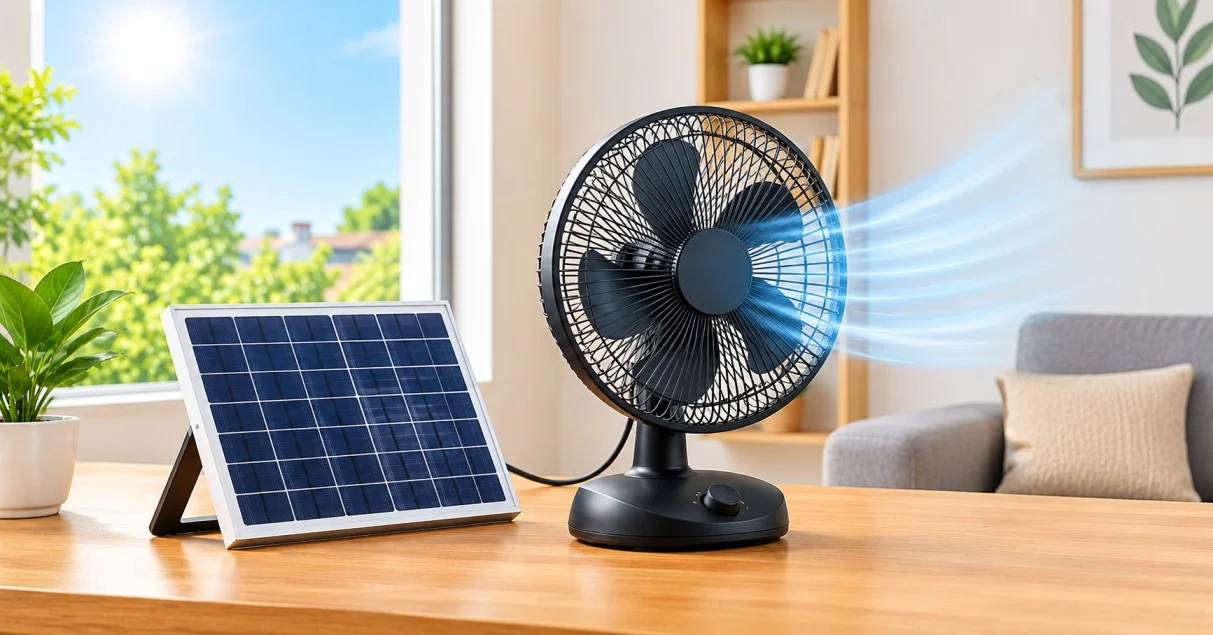 How to Choose the Best Solar Charging Table Fan for Home