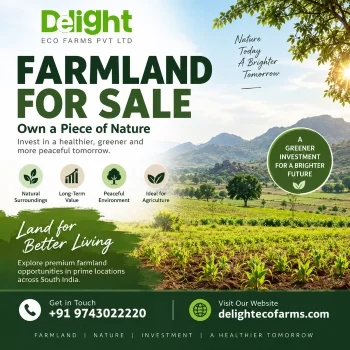 Farmland in Sakleshpur: What Modern Buyers Should Know Before Choosing Agricultural Property Delightecofarms