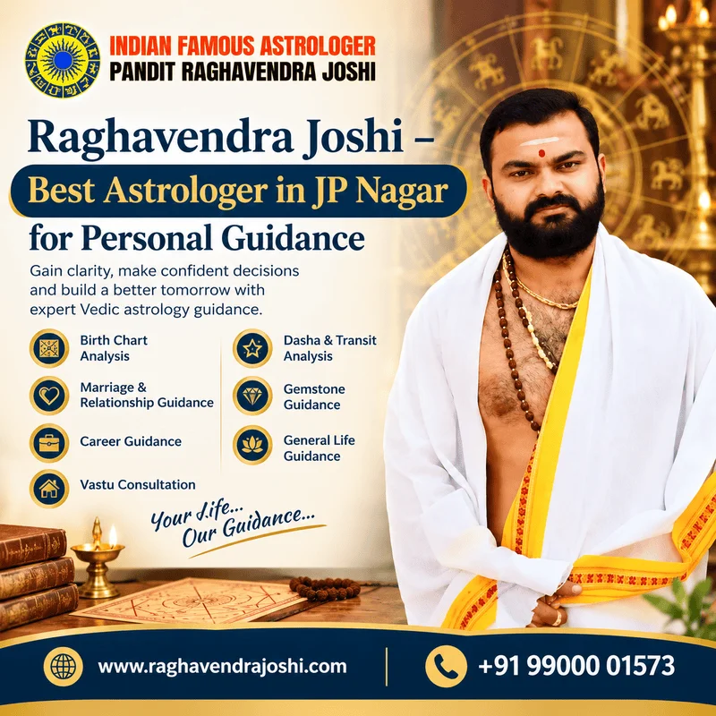 Raghavendra Joshi – Best Astrologer in JP Nagar for Personal Guidance and Vedic Astrology