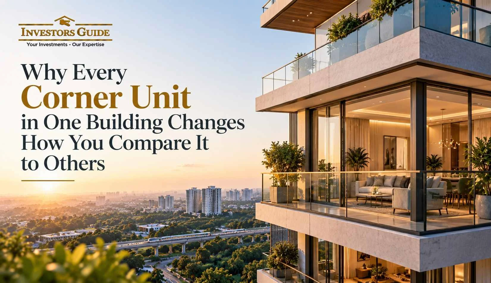 Why Every Corner Unit in One Building Changes How You Compare It to Others