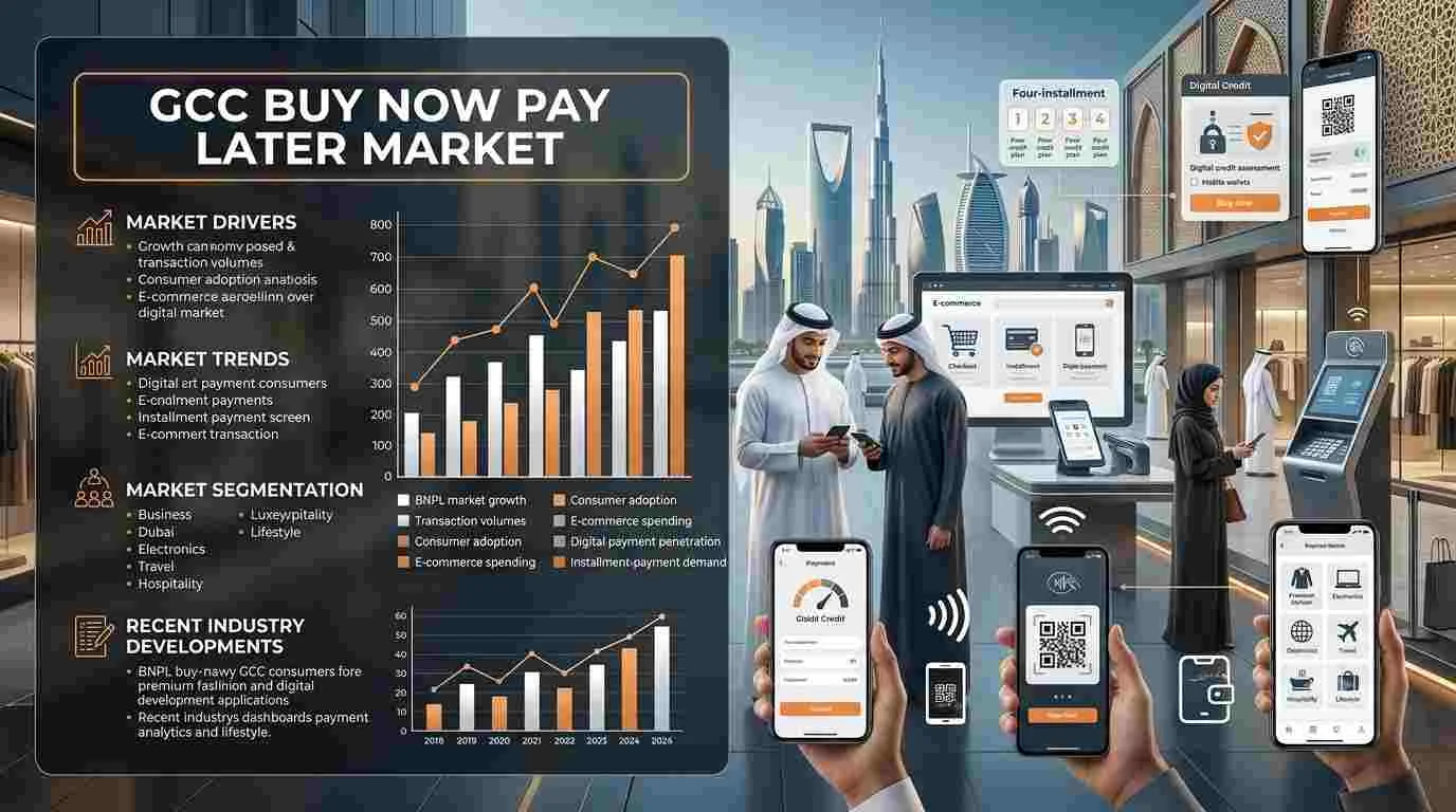 GCC Buy Now Pay Later Market Size, Growth, and Trends Forecast 2026-2034