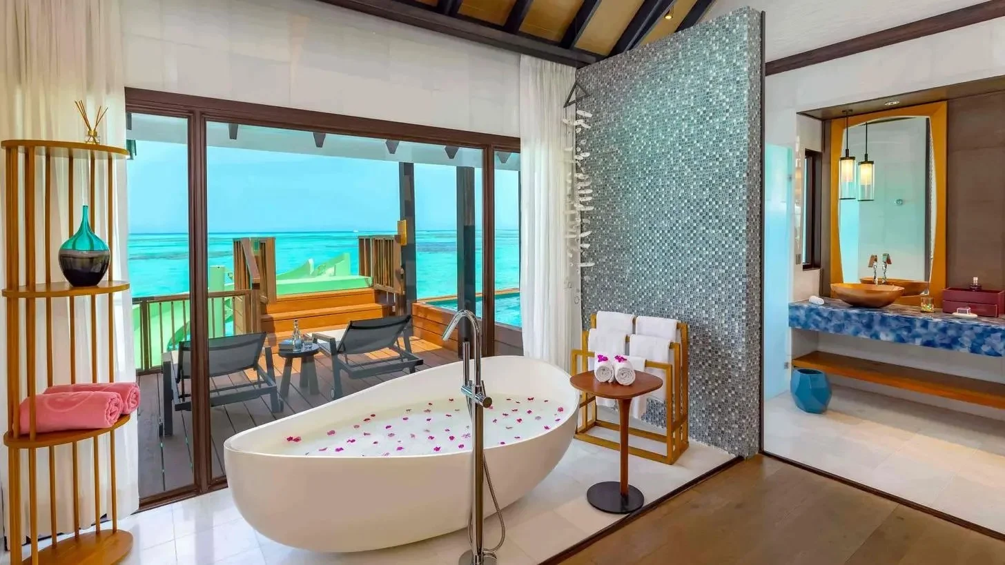 Experience a Relaxing Stay in a Maldives Jacuzzi Water Villa