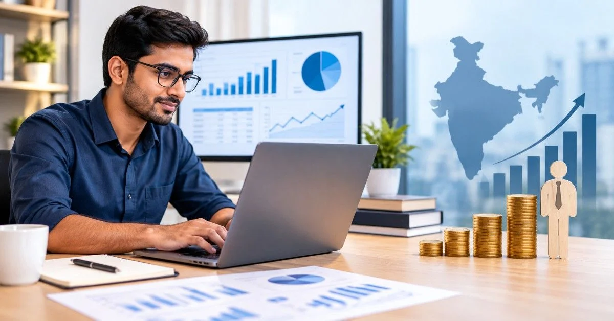 What Is the Average Data Analyst Salary for Beginners in India?