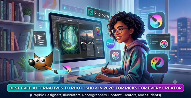 Best Free Alternatives to Photoshop in 2026: Top Picks for Every Creator