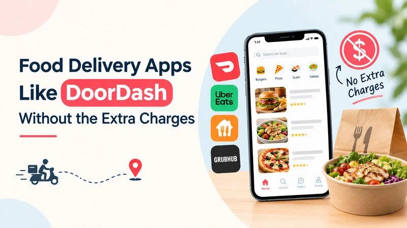 Food Delivery Apps Like DoorDash Without the Extra Charges