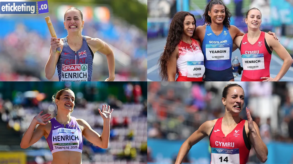 Olympic Athletics Tickets: Rising star Henrich brave to dream of LA 2028