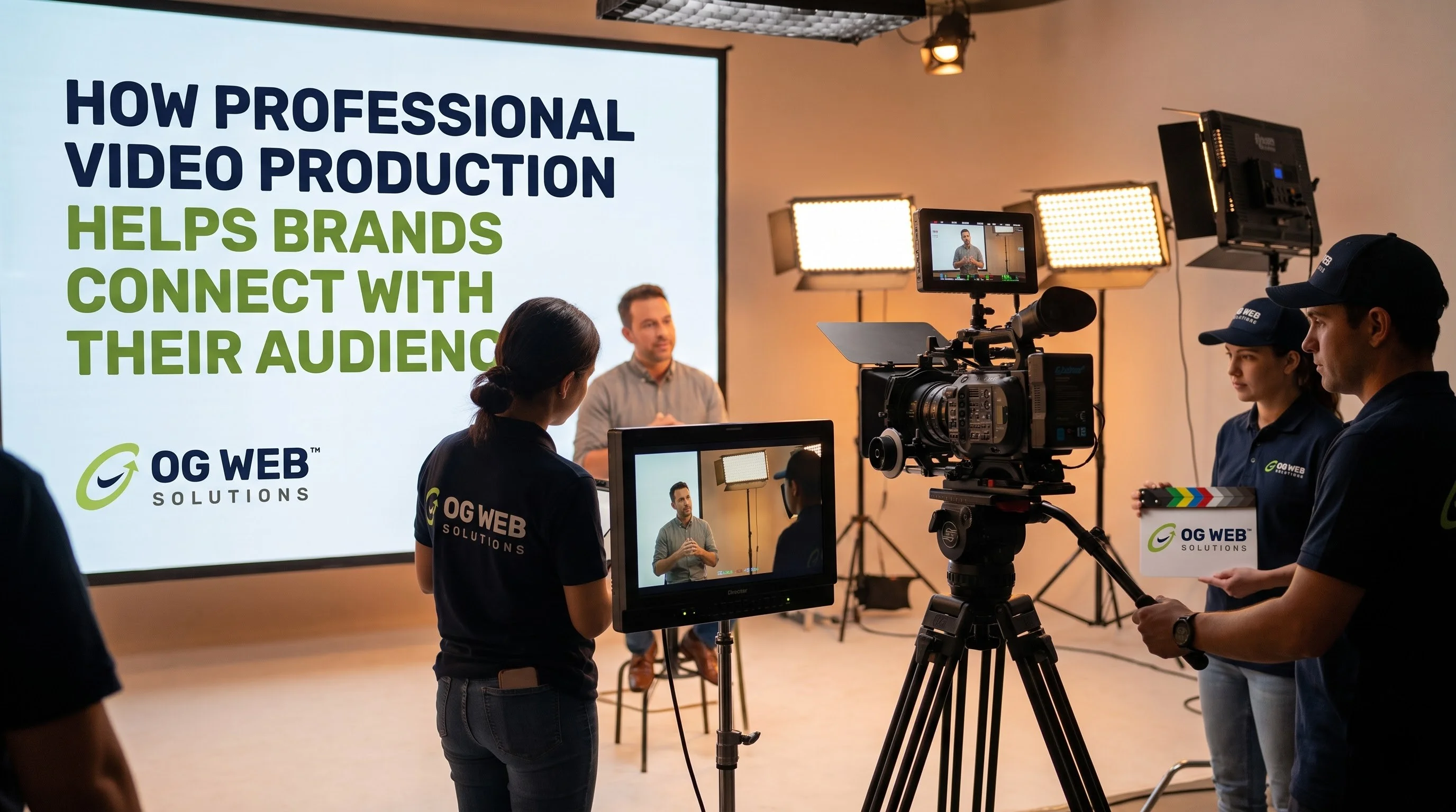 How Professional Video Production Helps Brands Connect With Their Audience