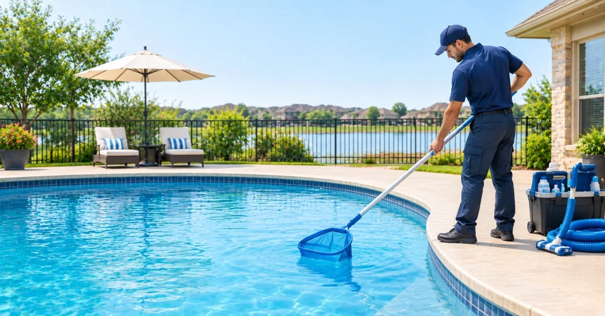 Top 7 Benefits of Hiring Professional Pool Service Experts in Lewisville, TX