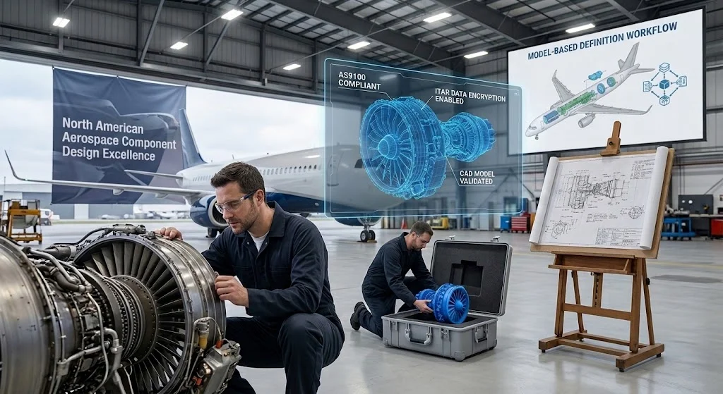 The Critical Role of 3D CAD Modeling Services in Aerospace Component Design