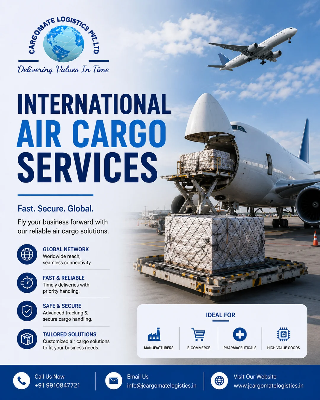Air Cargo Services India: Fast, Reliable & International Air Freight Solutions