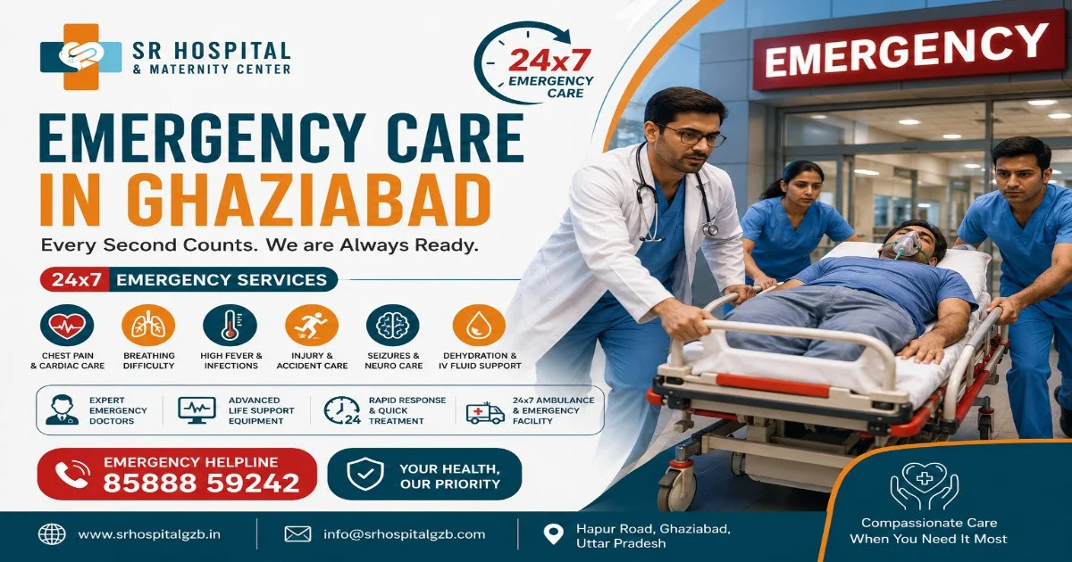 Emergency Hospital in Ghaziabad: 24x7 Emergency, Trauma & Critical Care Services