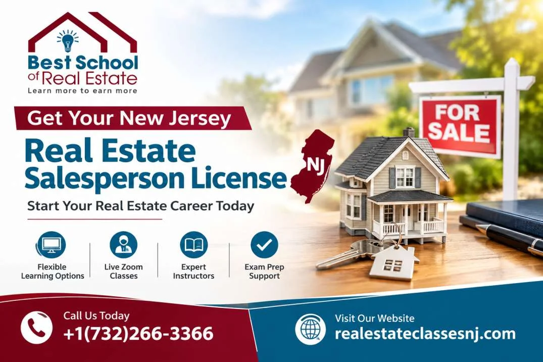 Real Estate Salesperson License NJ A Practical Guide to Getting Licensed