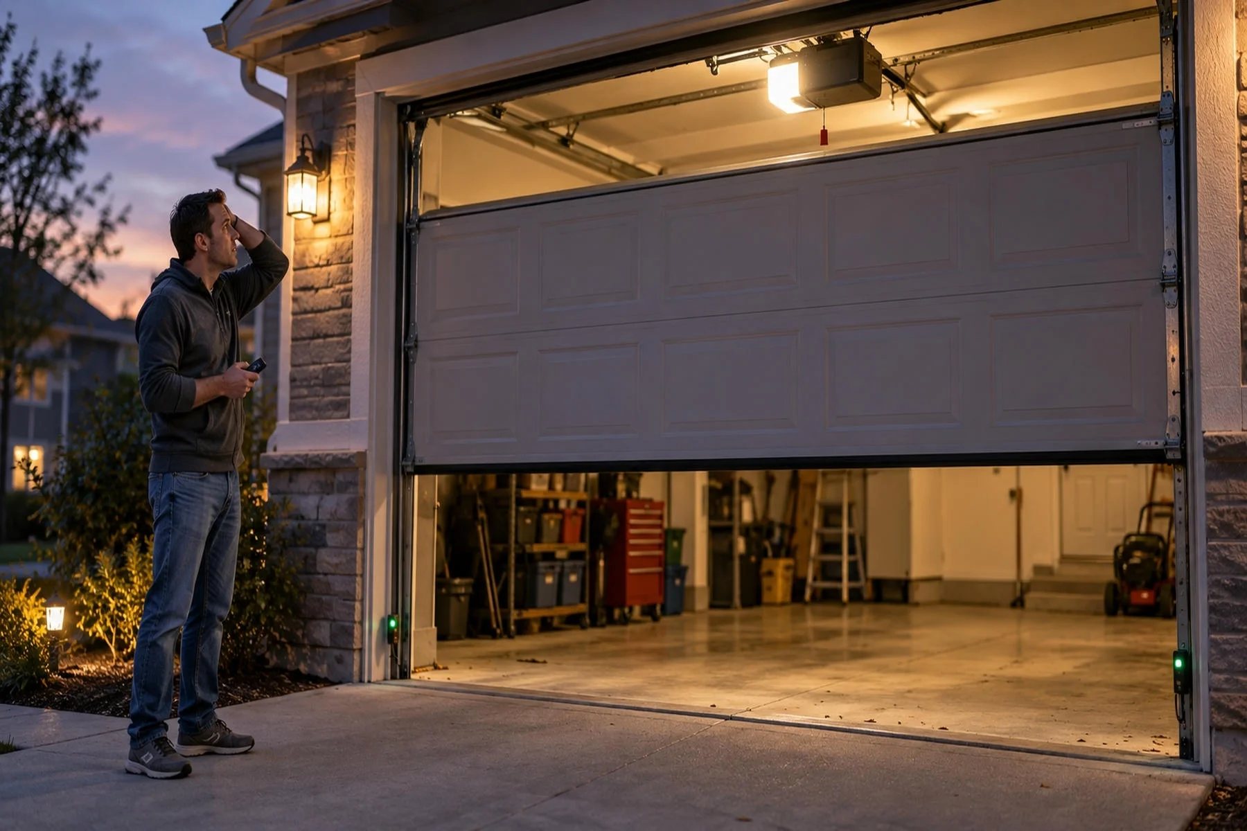 When Replacing an Old Garage Door Makes More Sense Than Repairing Another Failed Part in Geneva