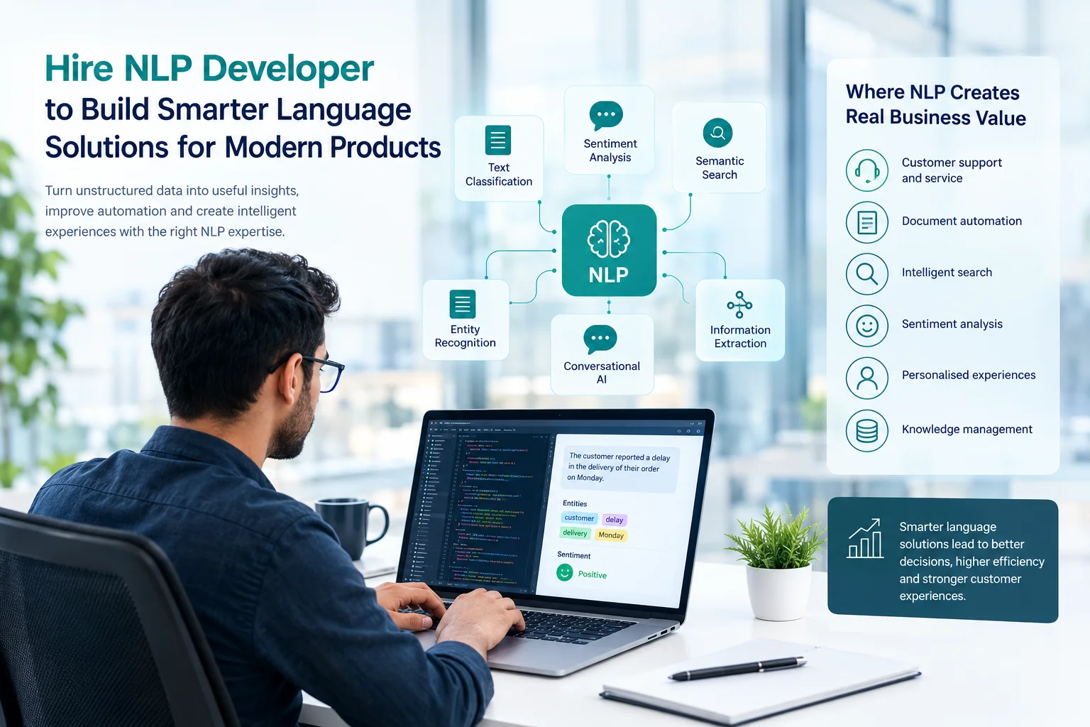 Hire NLP Developer to Build Smarter Language Solutions for Modern Products