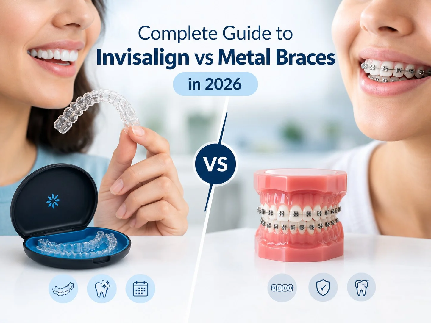 Complete Guide to Invisalign vs Metal Braces in 2026