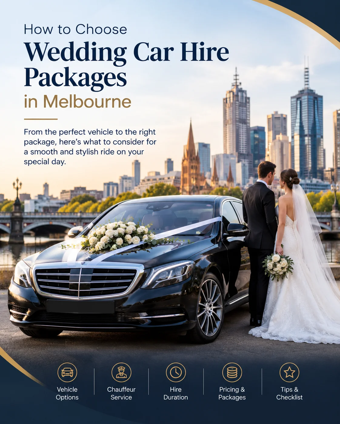 How to Choose Wedding Car Hire Packages in Melbourne