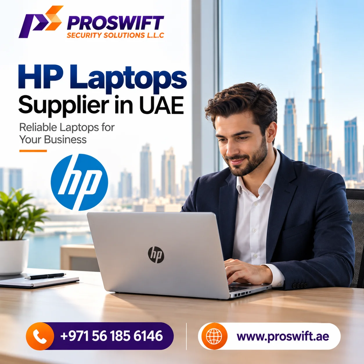 How UAE Businesses Can Choose the Right HP Laptop Supplier for Long-Term IT Performance: ProSwift