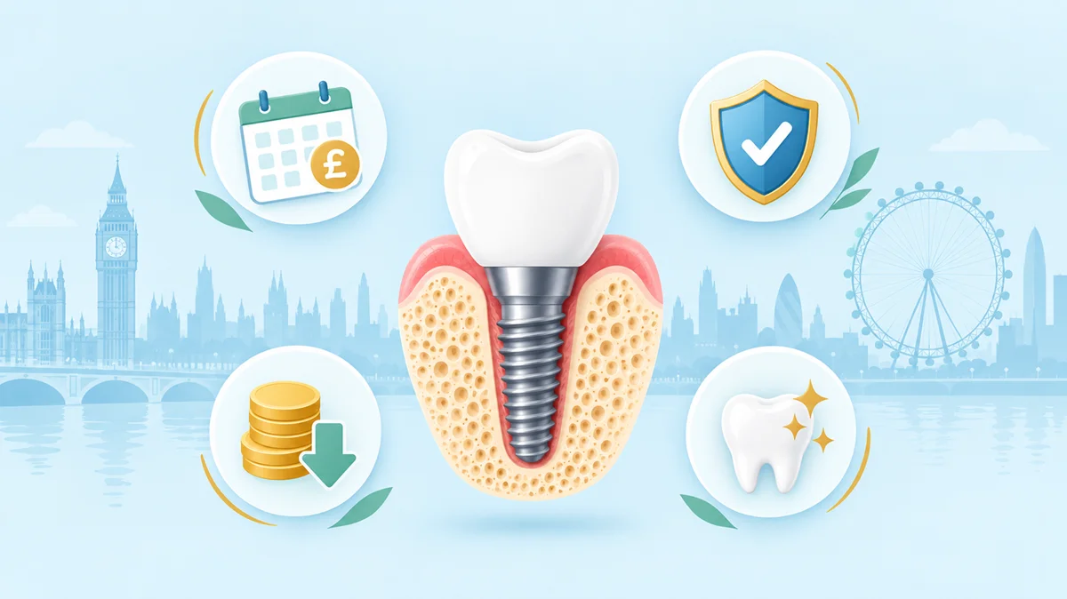 Dental Implants in London: Costs, Aftercare and Ways to Spread the Payment