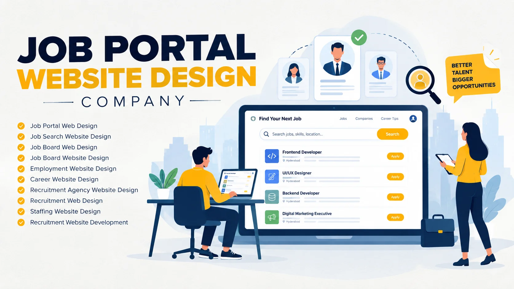 Job Portal Website Design Company