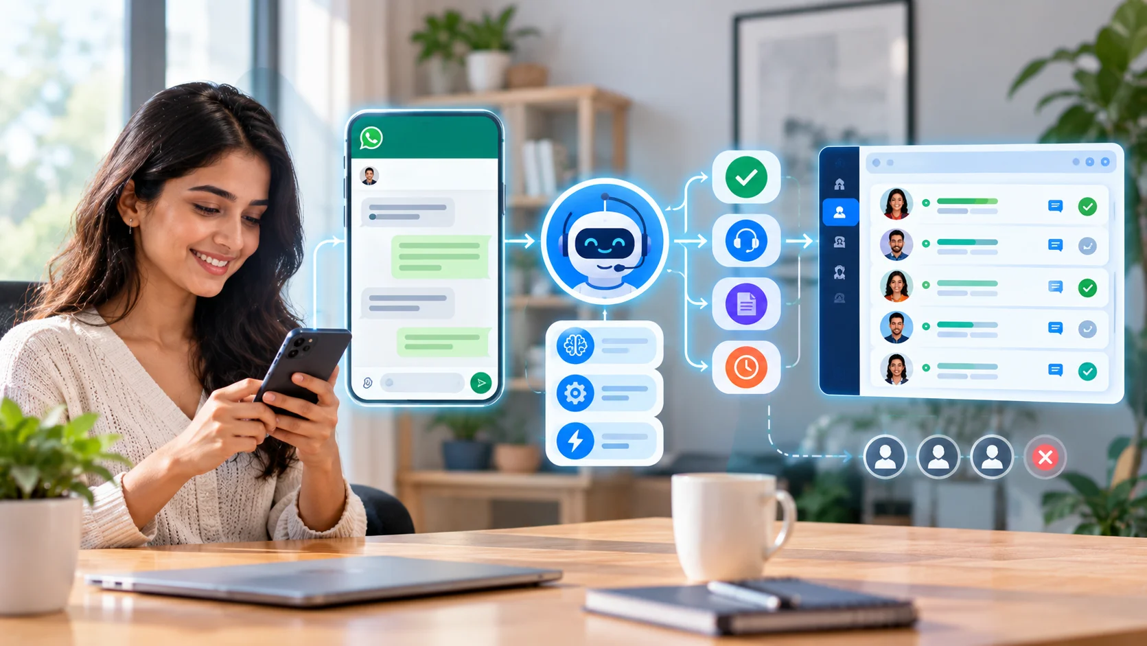 How AI Chatbots Inside WhatsApp CRM Are Handling Tier-1 Customer Queries Without Human Agents