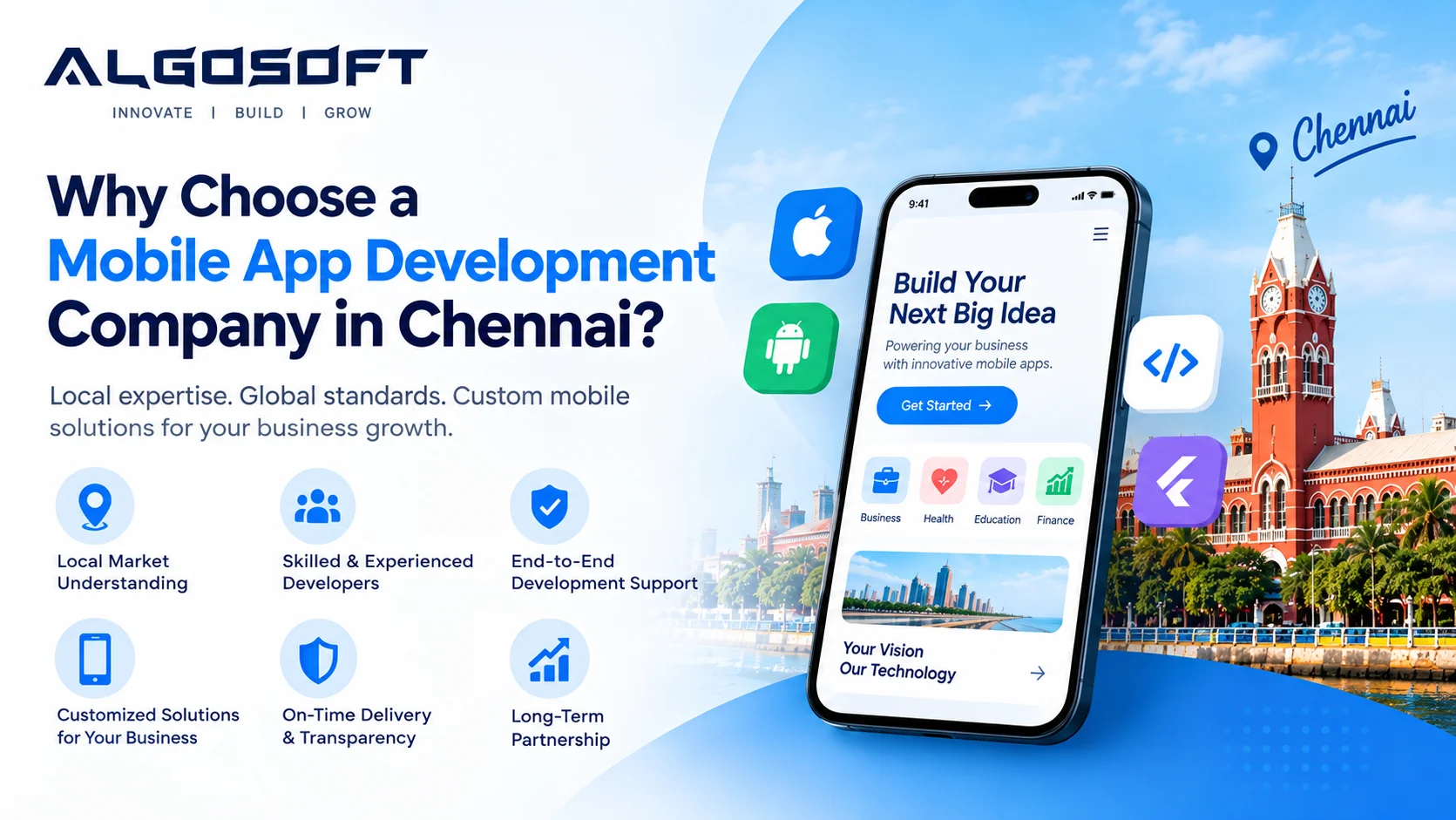 Why Choose a Mobile App Development Company in Chennai?