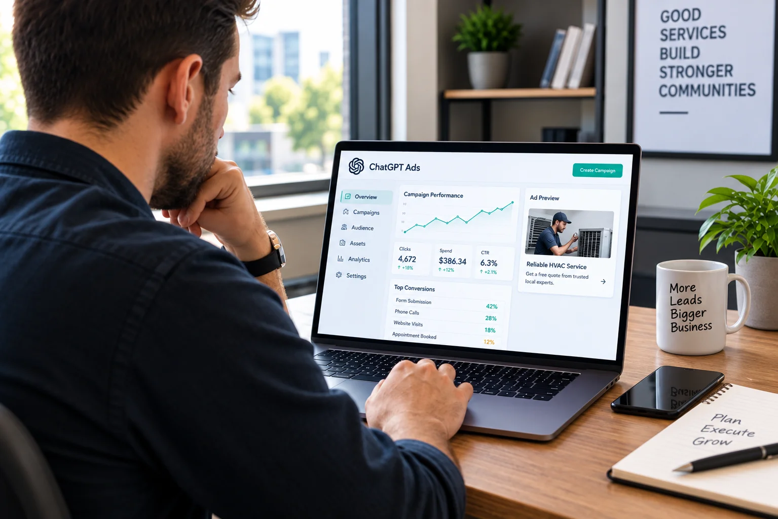 How Can Service Businesses Use ChatGPT Ads to Generate Qualified Leads?