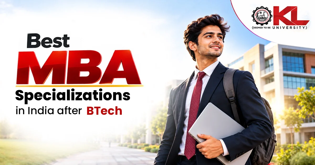 Best MBA specializations in India after BTech