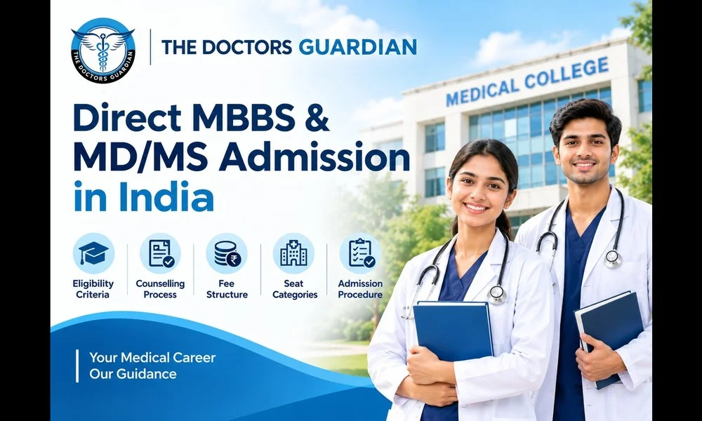 Direct MBBS & MD/MS Admission in India: Complete Guide for Students