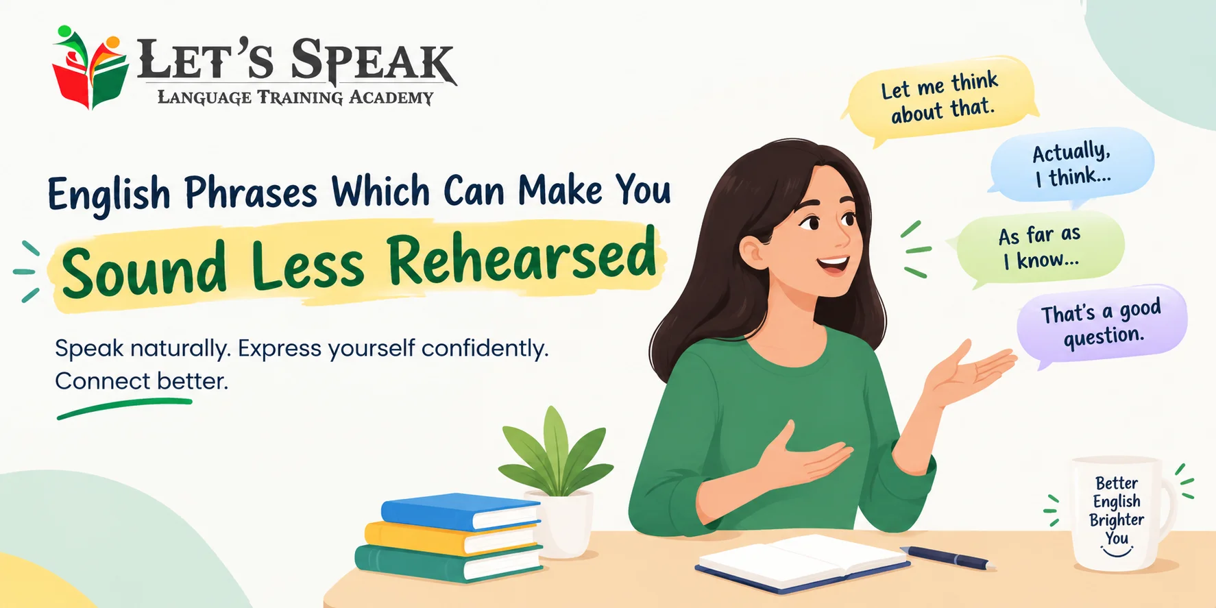 English Phrases Which Can Make You Sound Less Rehearsed