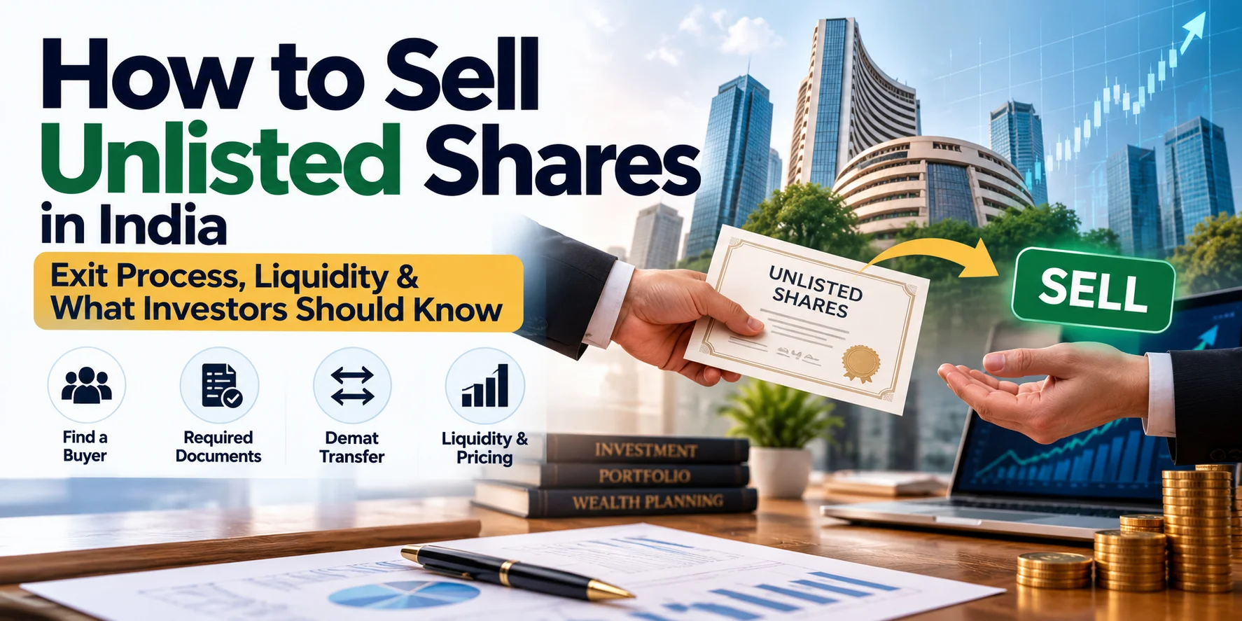 How to Sell Unlisted Shares in India: Exit Process & Guide