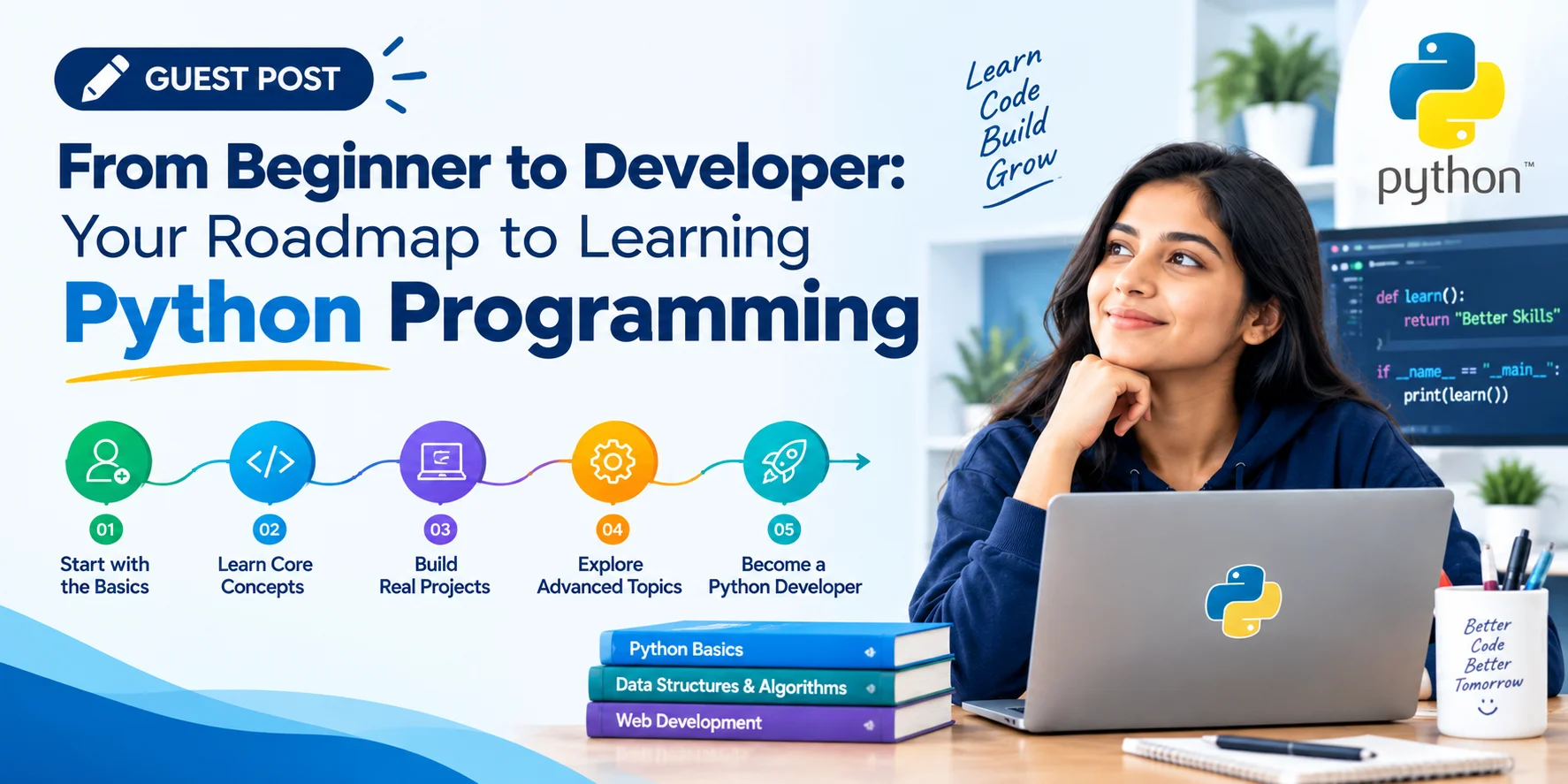 From Beginner to Developer: Your Roadmap to Learning Python Programming