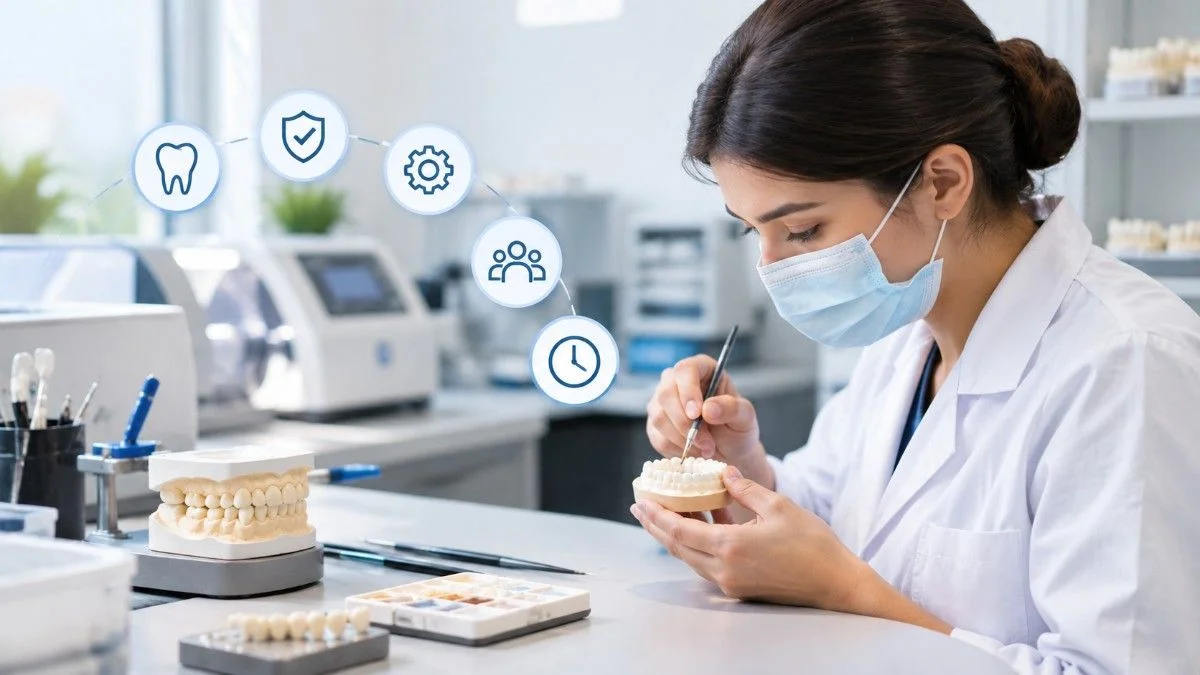 What Are the Benefits of Choosing a Professional Dental Laboratory?